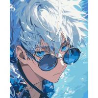 Картина по номерах аніме Годжо Сатору 40x50 см Art Craft 16090-AC