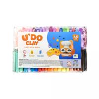 Набір для творчості (повітряний пластилін) UʼDO Clay 44 брикетів Strateg 30901