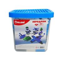 Конструктор "Аеродром" 013888/09 в пластиковому боксі, 162 деталі