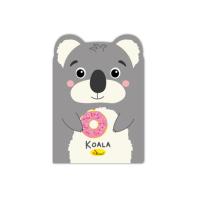 Дитячий блокнот з вушками "Koala" АП-1803-06, 24 сторінки
