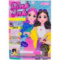 Багаторазова книга завдань для дівчаток Pink Ink FRIENDS PLAYBOOK Апельсин LS-04