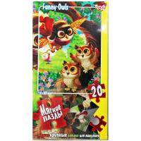 Мʼякі пазли Совенята, 20 елем. Danko toys S20-09-01,02,03,04...16