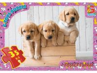 Пазли Три цуценятко, 35 ел Gtoys AN121