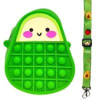 Дитяча сумочка POP IT (силікон) ЗЕЛЕНИЙ MIC 243-5