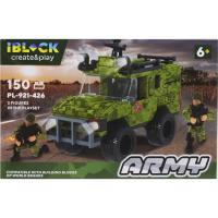 Конструктор Army: Військовий Джип (вид 3), 150 дет. iBLOCK PL-921-426