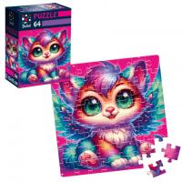 Пазли De.tail. Крилате кошеня 64 деталі Vladi Toys DT1234-04