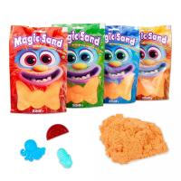 Кінетичний пісок Magic Sand, 350 г (помаранчевий) Strateg 39402-7