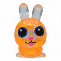 Жуйка-тягучка Кролик, 5,5 см, помаранчевий MIC KA-23-1204
