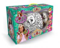 Набір ROYAL PET'S, сумочка-розмальовка + іграшка Собачка Dankotoys RP-01-07U