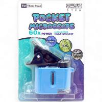 Мікроскоп кишеньковий (брелок), блакитний MIC 2308-1