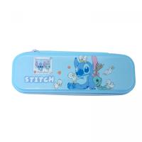 Пенал з утримувачем Стіч уп.PVC (БЛАКИТНИЙ) MIC 91-АЛК