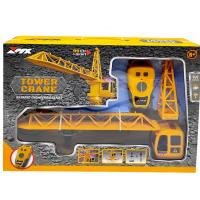 Спецтехніка на радіокеруванні “Баштовий кран” (підсвічування, акум. 3.7V, USB-кабель, пульт, автоматичний підіймальний кран) MIC Z6826A