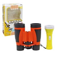 Набір Бінокль з ліхтариком, теракотовий MiC BQ-55D