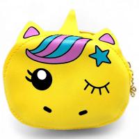 Сумочка дитяча “Єдиноріг” (10х13 см), жовта MIC C67991