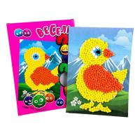 Набір для творчості Веселі помпони - курча (укр) Strateg 30992