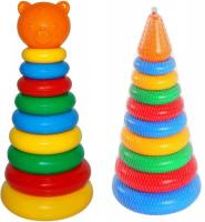 Пірамідка пластикова, 11 елементів Wader 39103