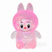 Жуйка-тягучка Лабубу іграшка-антистрес (рожевий) MIC MS-24-11-32