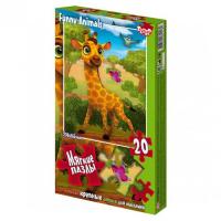 Мʼякі пазли Жираф, 20 елем. Danko toys S20-09-01,02,03,04...16