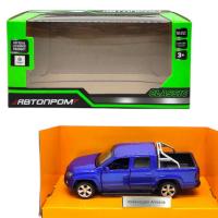 Машинка металева Автопром: Volkswagen Amarok (СИНІЙ) Автопром 4310