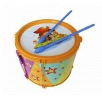 Барабан дитячий, великий (помаранчевий) Colorplast 1-004