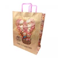 Пакет паперовий з ручками бурий 32х15х42см. Bourgeois 324215-19