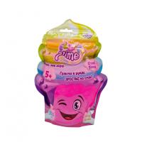 В'язка маса "Fluffy Slime" FLS-02-01U упаковка 500 мл Рожевий