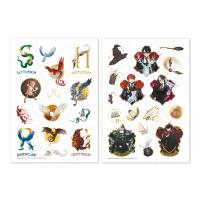 Набір дитячих тимчасових татуювань Harry Potter. Символи, А5, 2 аркуші Dodo 200506