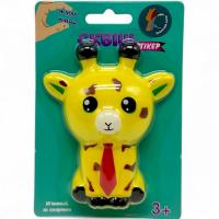 Сквіш-наліпка Звірятко: Жирафа, іграшка-антистрес Vladi Toys VT9001-01