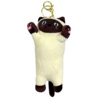 Брелок кіт батон 17см (СІАМСЬКИЙ) MIC C6106
