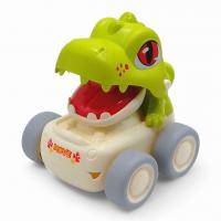 Динозаврик заводний на колесах, 8,5 см (салатовий) MIC X025-16C