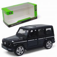 Машинка металева Mercedes G-клас із серії Автопром, двері, інерція (чорна) Автопром AP74146