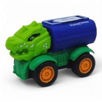 Інерційна машинка Динозавр. Цистерна синя MIC F32