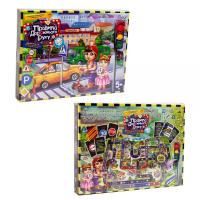 Настільна гра Правила дорожнього руху 2 в 1 (укр) Dankotoys G-PDD-02U