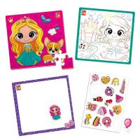 Набір для творчості 4в1. Принцеси укр Vladi Toys VT4210-15