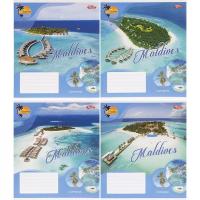 Зошит кольоровий 18 аркушів, клітинка (20 штук в упаковці) Мрії Збуваються 3713