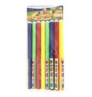 Естафетна паличка, 25 см. 8 штук Bamsic 0356