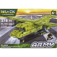 Конструктор Армія: Літак, 378 дет. iBLOCK PL-921-433