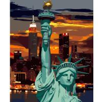 Картина по номерах Статуя Свободи  Оптифрост 0057