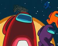 Картина за номерами Among us №1 Riviera Blanca RB-0329