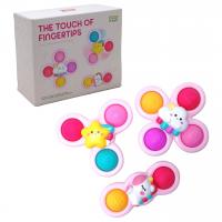 Гра антистрес Cute Unicorn поп-іт, спінер, 3 штуки MIC YB11604