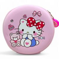 Сумочка кругла “Герой” 13 см (Китті, рожевий) MIC C69299