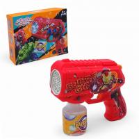 Пістолет з мильними бульбашками Залізна людина, підсвічування MIC 106A