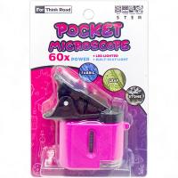 Мікроскоп кишеньковий (брелок), рожевий MIC 2308-1