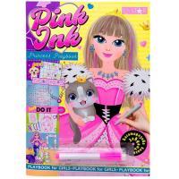Багаторазова книга завдань для дівчаток Pink Ink PRINCESS PLAYBOOK Апельсин LS-04