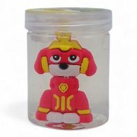 Слайм Щенячий патруль, з фігуркою (прозорий) MIC KA-23-1255