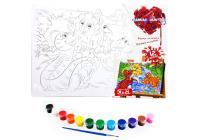 Розпис на полотні Динозаврики Dankotoys PX-06-04