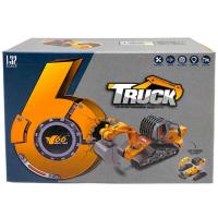 Металевий трактор з набором ковшів (7х12х17см) MIC MY66-G1225D