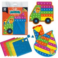 Набір для творчості зі плюшевою мозаїкою «Транспорт» укр Vladi Toys VT4511-19