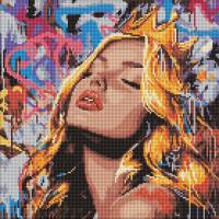 Алмазна мозаїка "Сучасна Спляча красуня" AMO8316, 40х40 см