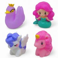 Іграшки для ванни, 4 гумові фігурки, у пакеті Oriate SQ22013-6